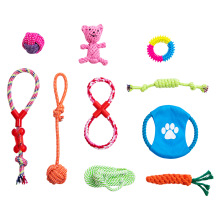 Bite Toys Pet Toys10set Small Dog Training Toys Factory Wholesale Pet Supplies